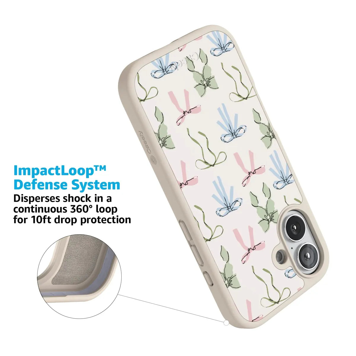 Whimsy Girlie | Pastel Bows Case
