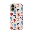 American Girlie | Red White & Blue Bows Case