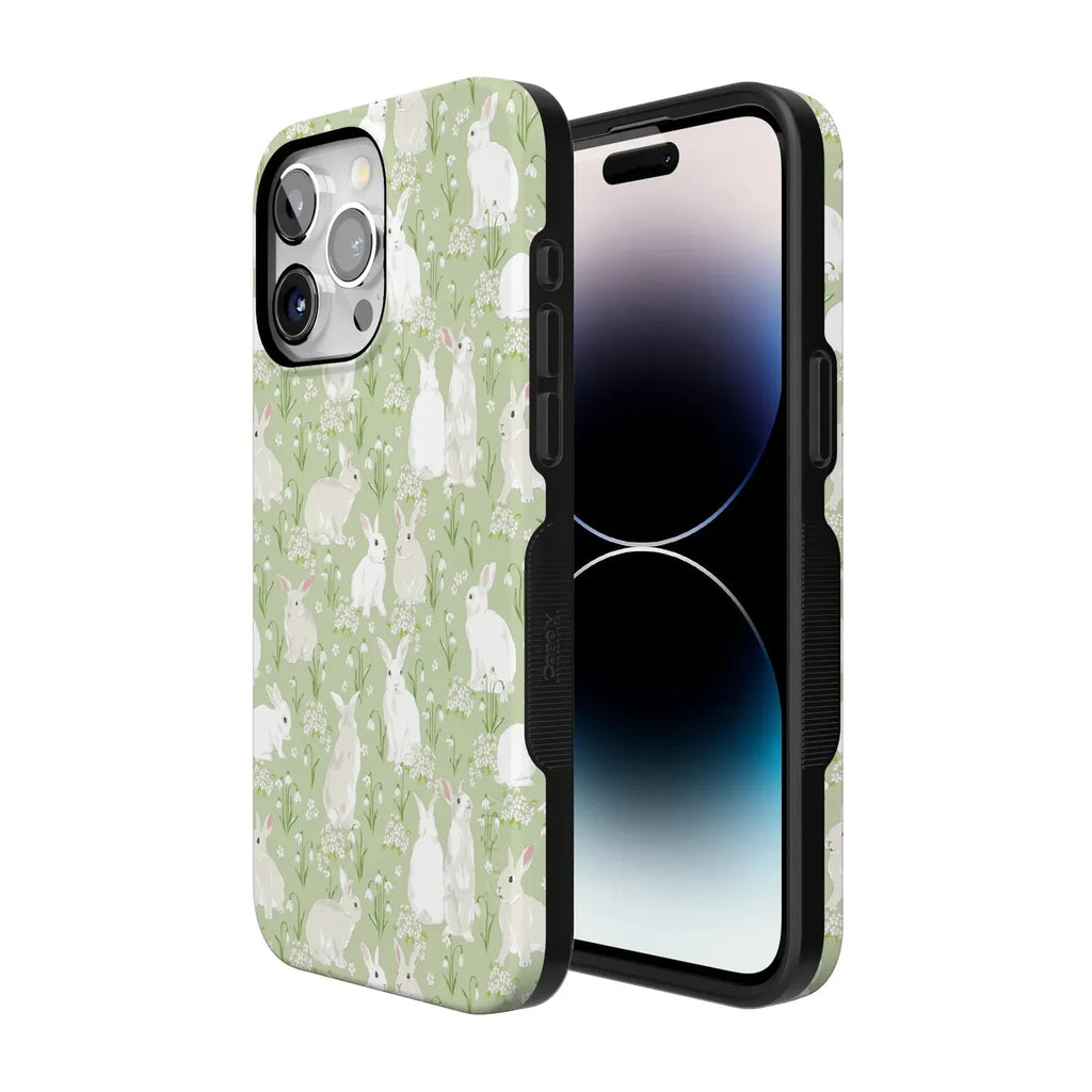 Hop to it | Green Bunny Case