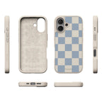 Fit Check | Light Blue Checkerboard Case
