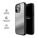 On the Dot | White Polka Dot Case