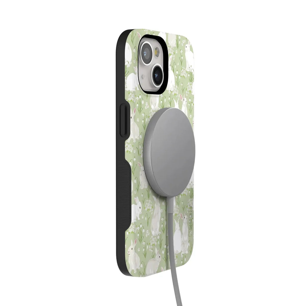 Hop to it | Green Bunny Case