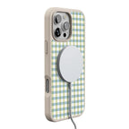 Pastel Picnic | Blue & Green Gingham Case