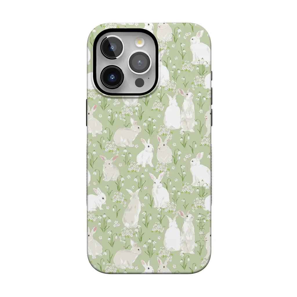 Hop to it | Green Bunny Case