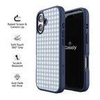 Pastel Picnic | Blue Gingham Case