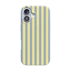 Coastline Stripes | Blue & Yellow Case