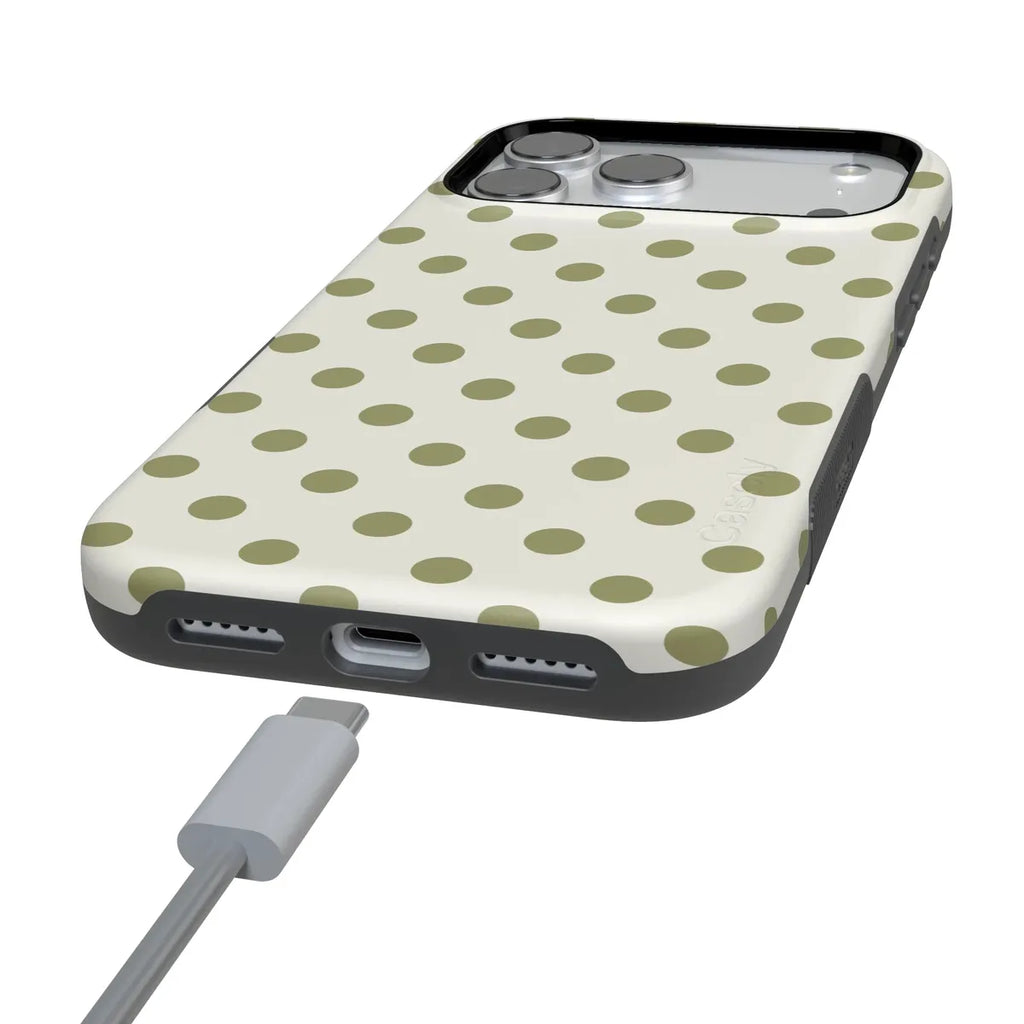 Spotted in SoHo | Green Polka Dot Case