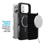 On the Dot | White Polka Dot Case