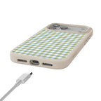 Pastel Picnic | Blue & Green Gingham Case