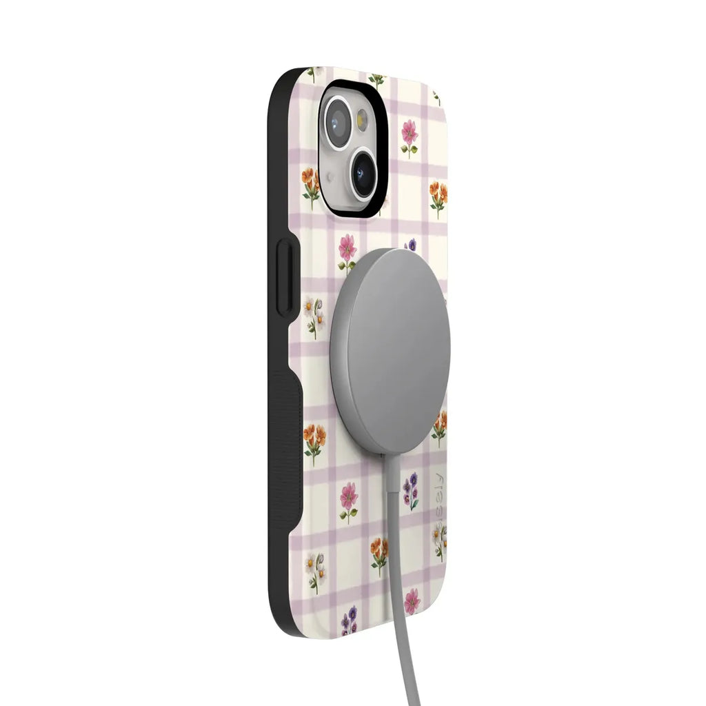 Meadow Check | Floral Gingham Case