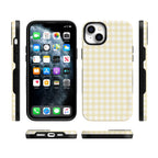 Pastel Picnic | Yellow Gingham Case