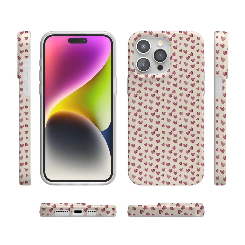 Lovebug | Mauve Hearts Case