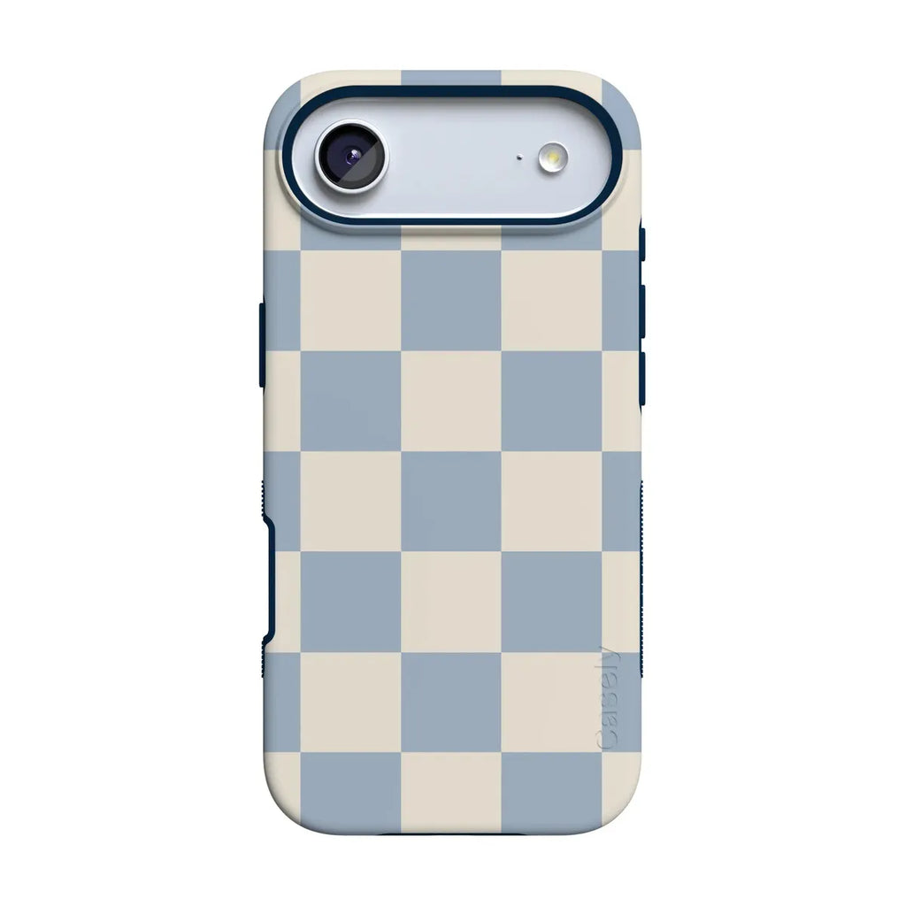 Fit Check | Light Blue Checkerboard Case