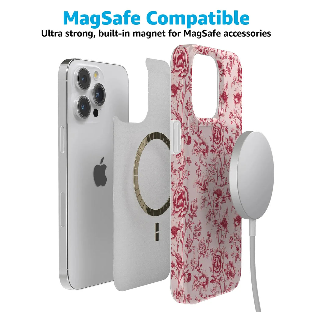 Vintage Belle | Floral Toile Case