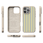 Coastline Stripes | Blue & Yellow Case