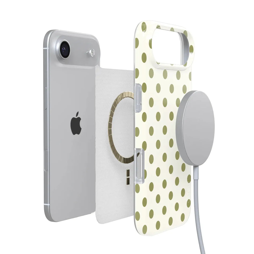Spotted in SoHo | Green Polka Dot Case