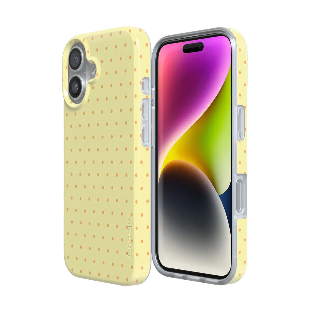 On the Dot | Yellow Polka Dot Case