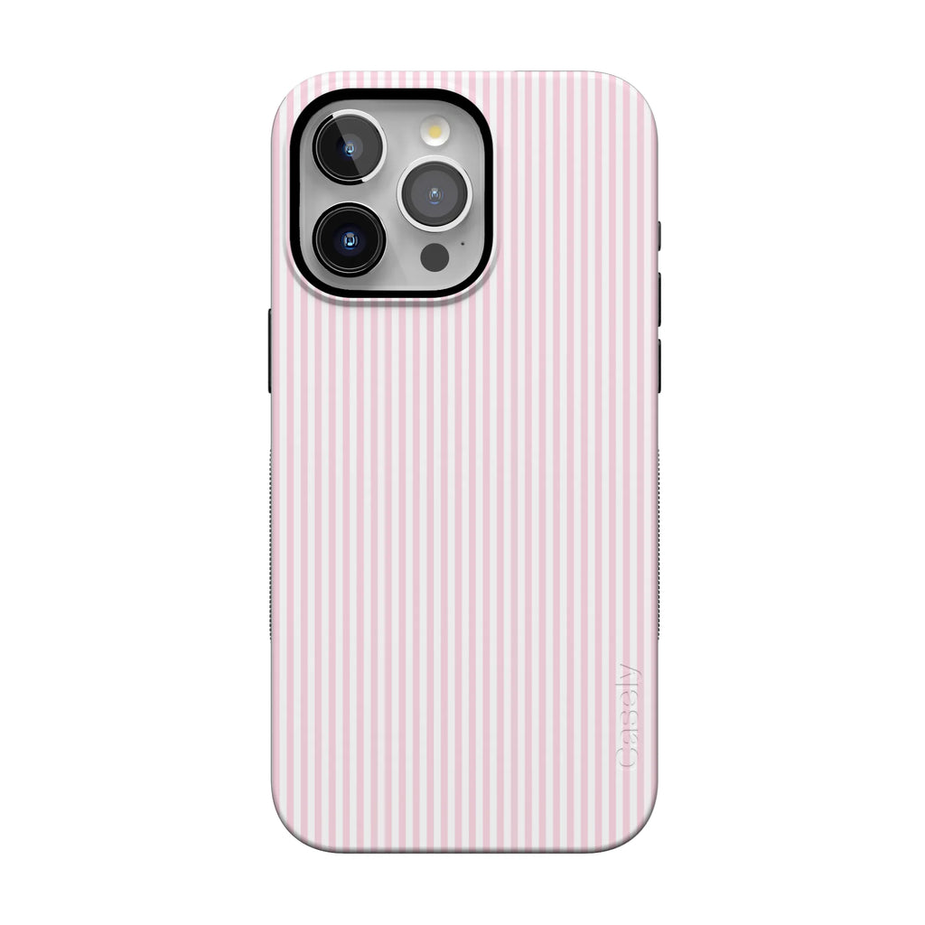 Stripes and the City | Light Pink Pinstripe Case