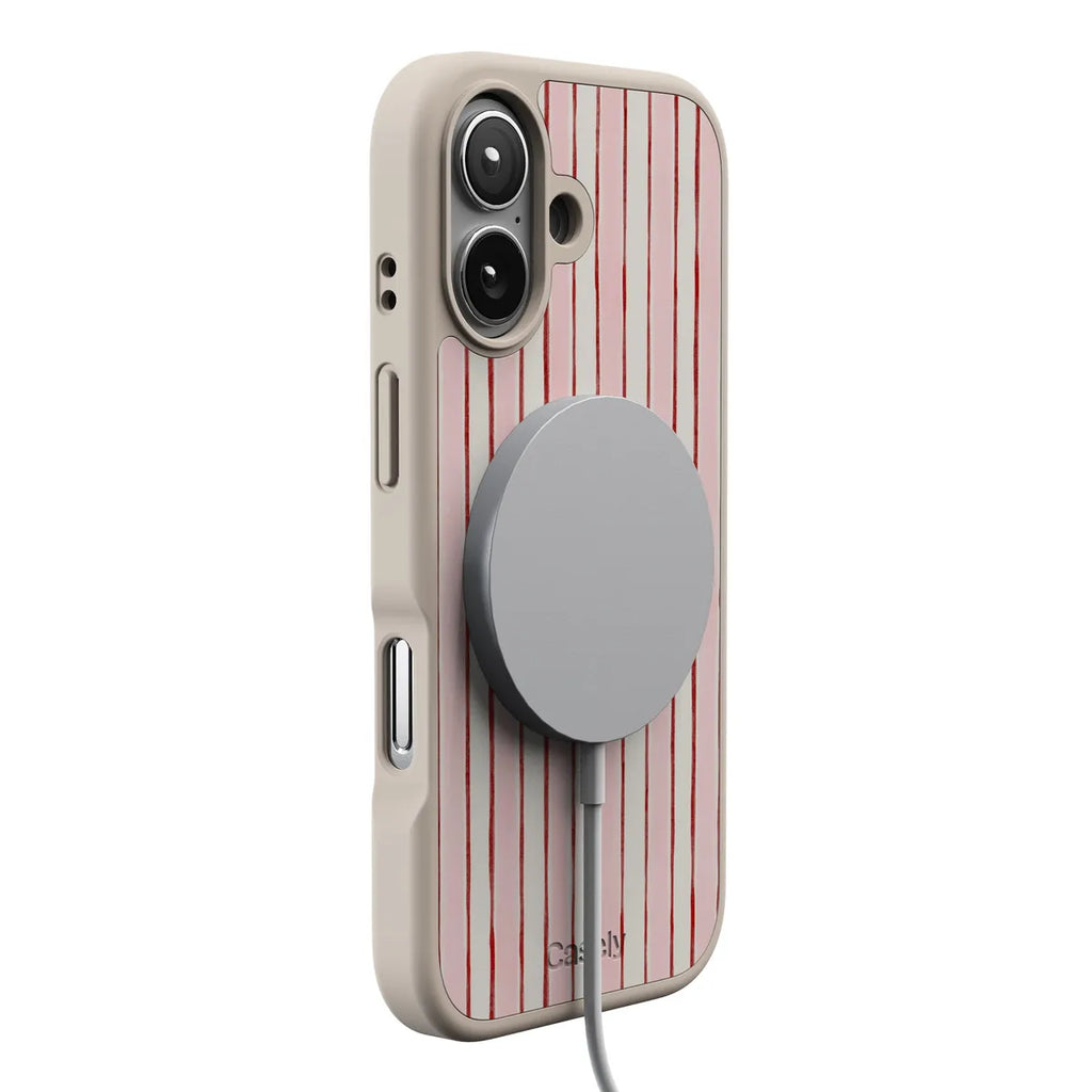 Pretty in Pastel | Blush Stripes Case