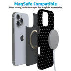 On the Dot | White Polka Dot Case