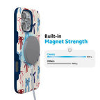 American Girlie | Red White & Blue Bows Case
