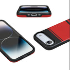 Storm Warning | Black & Red Stripes Case