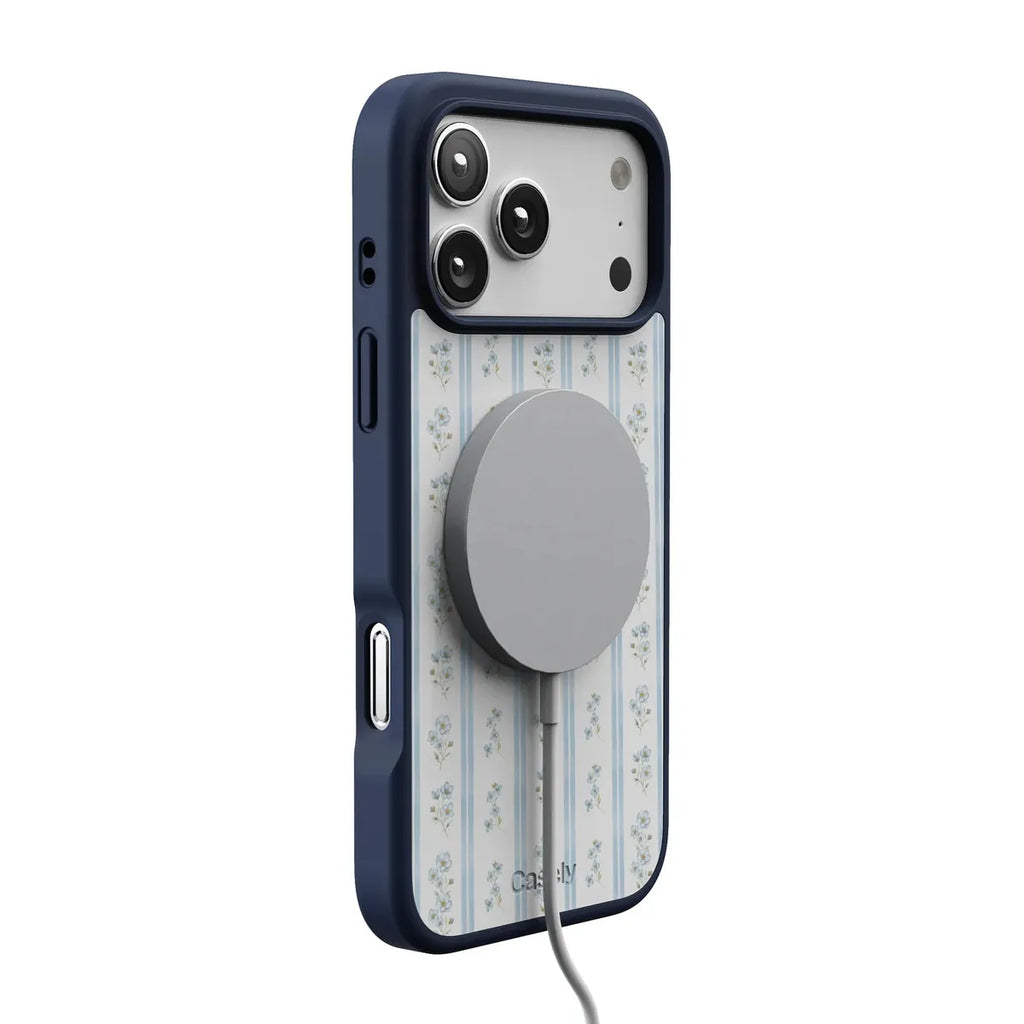Cottage Stripe | Blue Floral Case