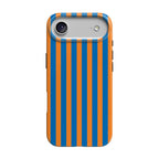 Go New York | Blue & Orange Stripes Case