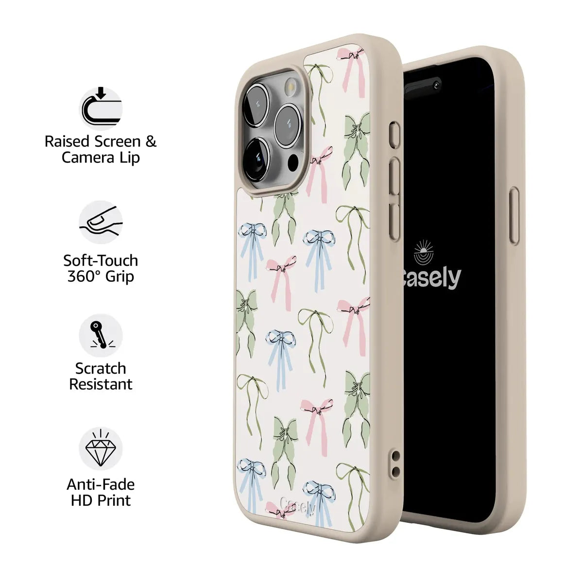Whimsy Girlie | Pastel Bows Case