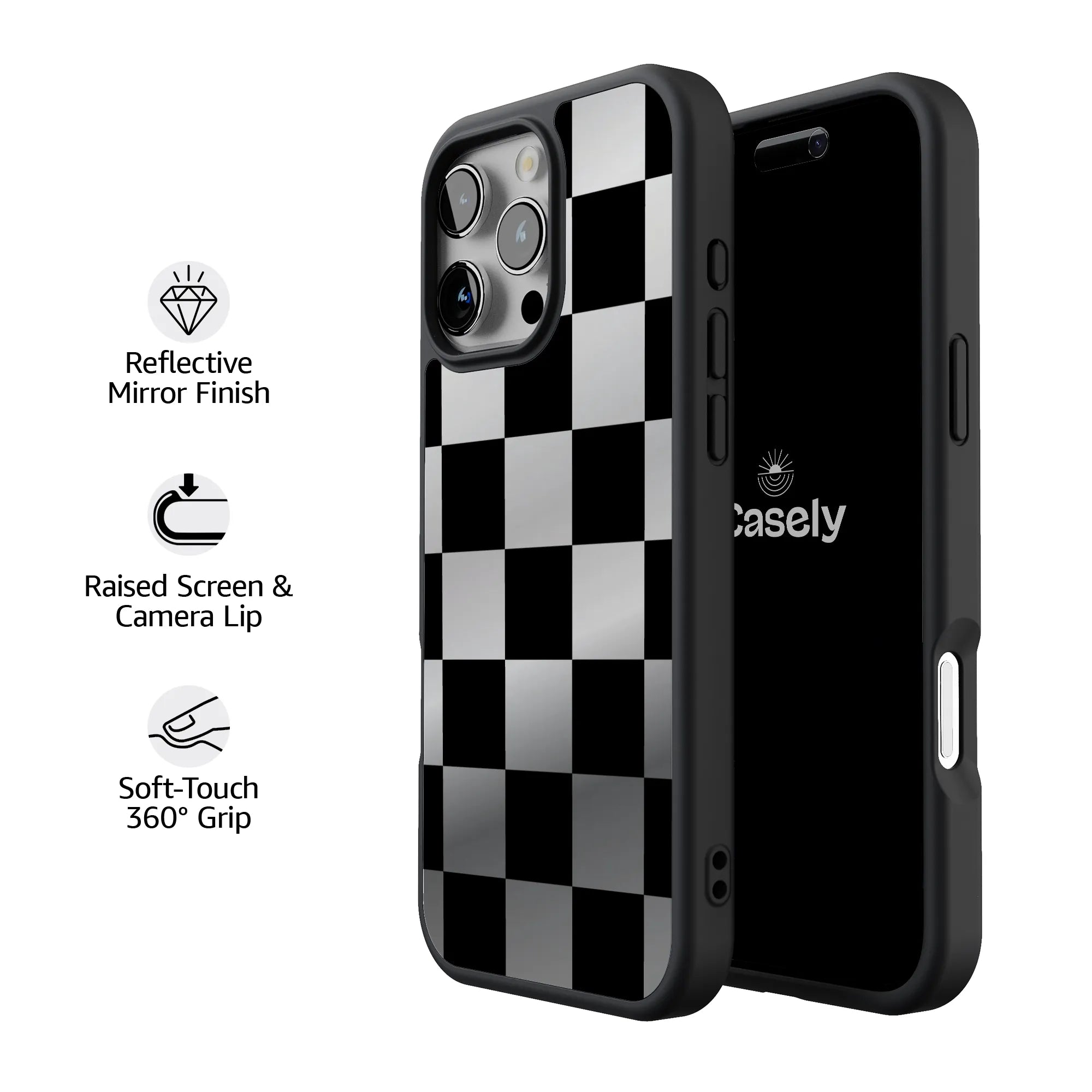Fit Check | Black Checkerboard Case