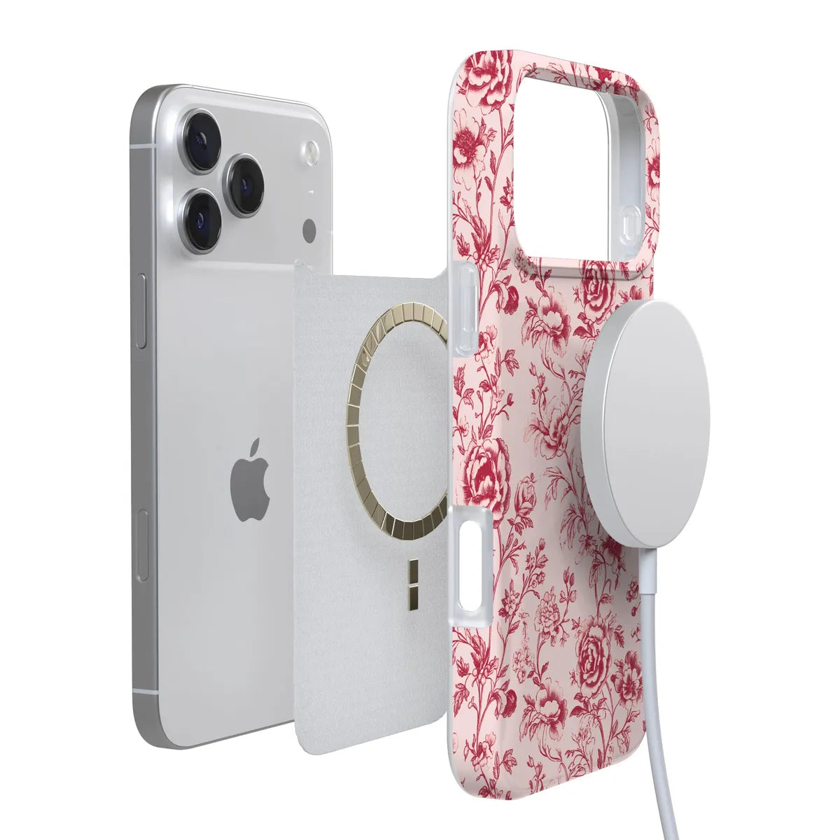 Vintage Belle | Floral Toile Case