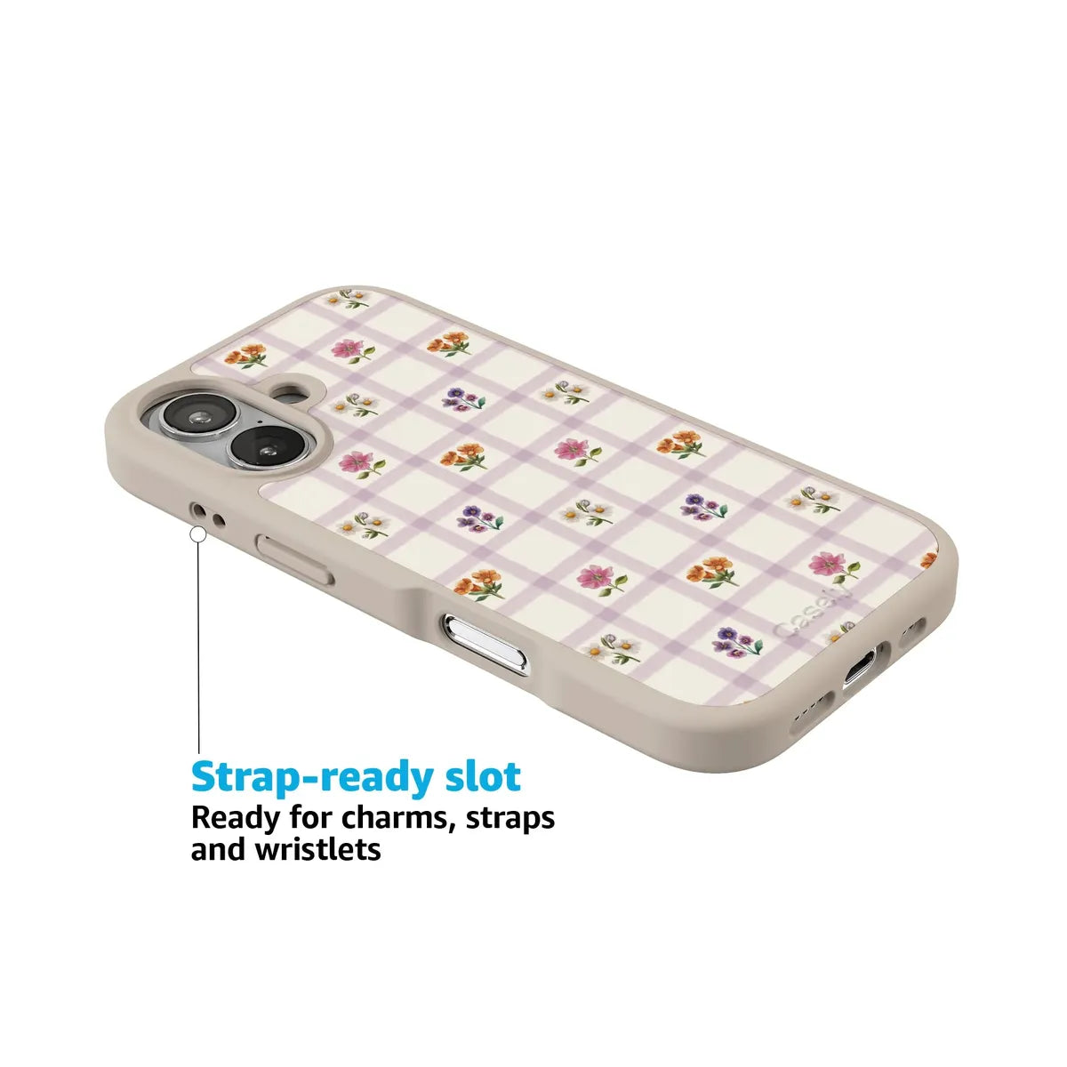 Meadow Check | Floral Gingham Case
