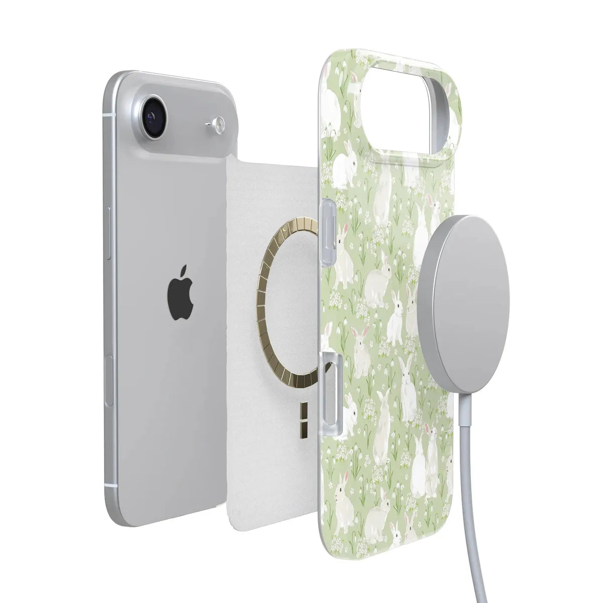 Hop to it | Green Bunny Case