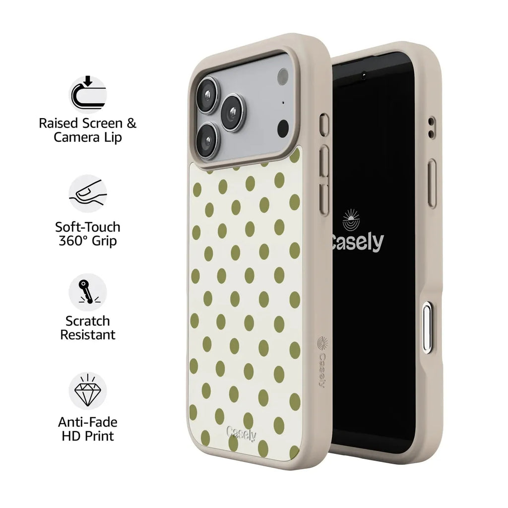 Spotted in SoHo | Green Polka Dot Case