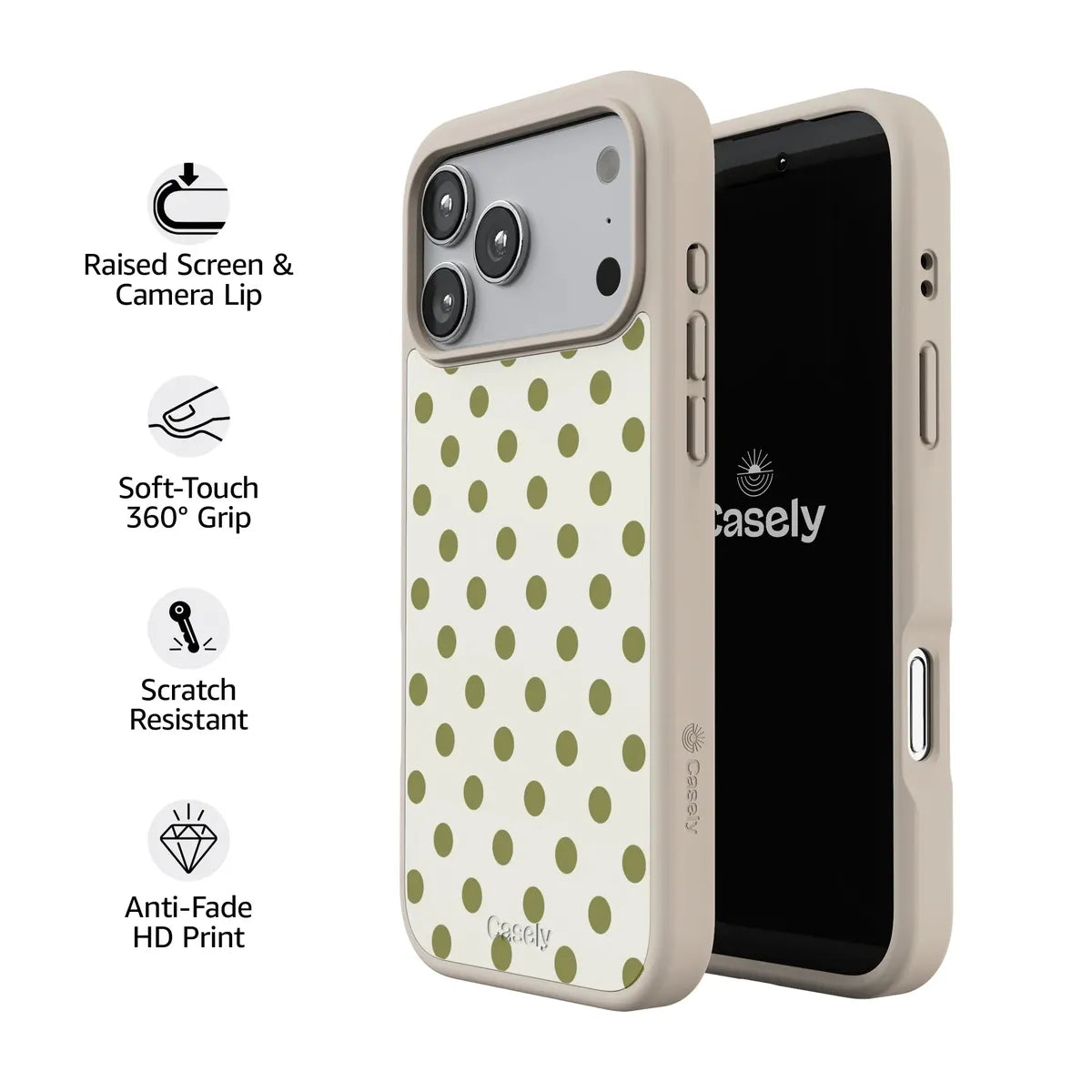Spotted in SoHo | Green Polka Dot Case