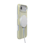 Coastline Stripes | Blue & Yellow Case