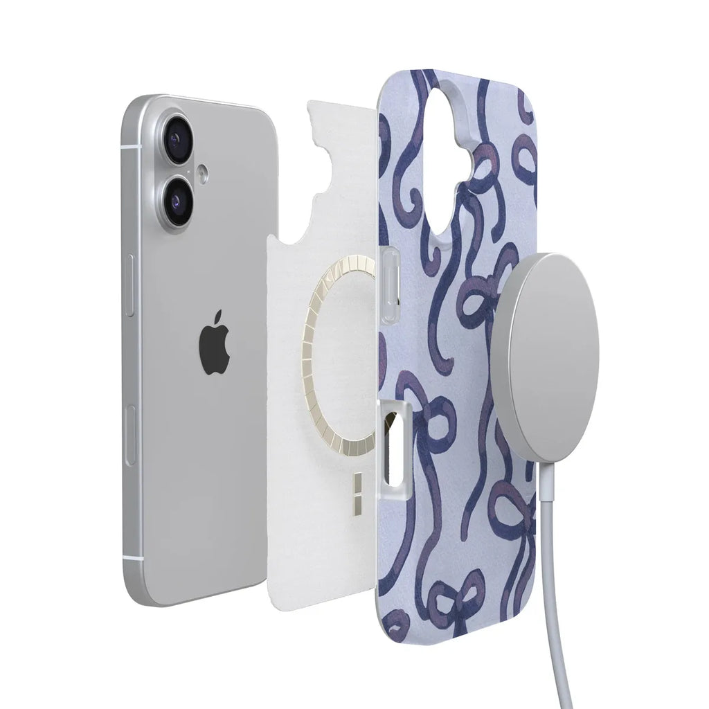 Love Me Knot | Blue Bow Case