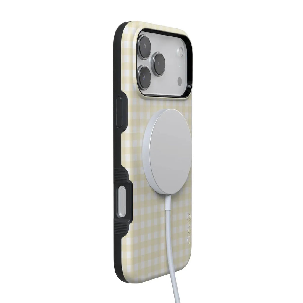 Pastel Picnic | Yellow Gingham Case