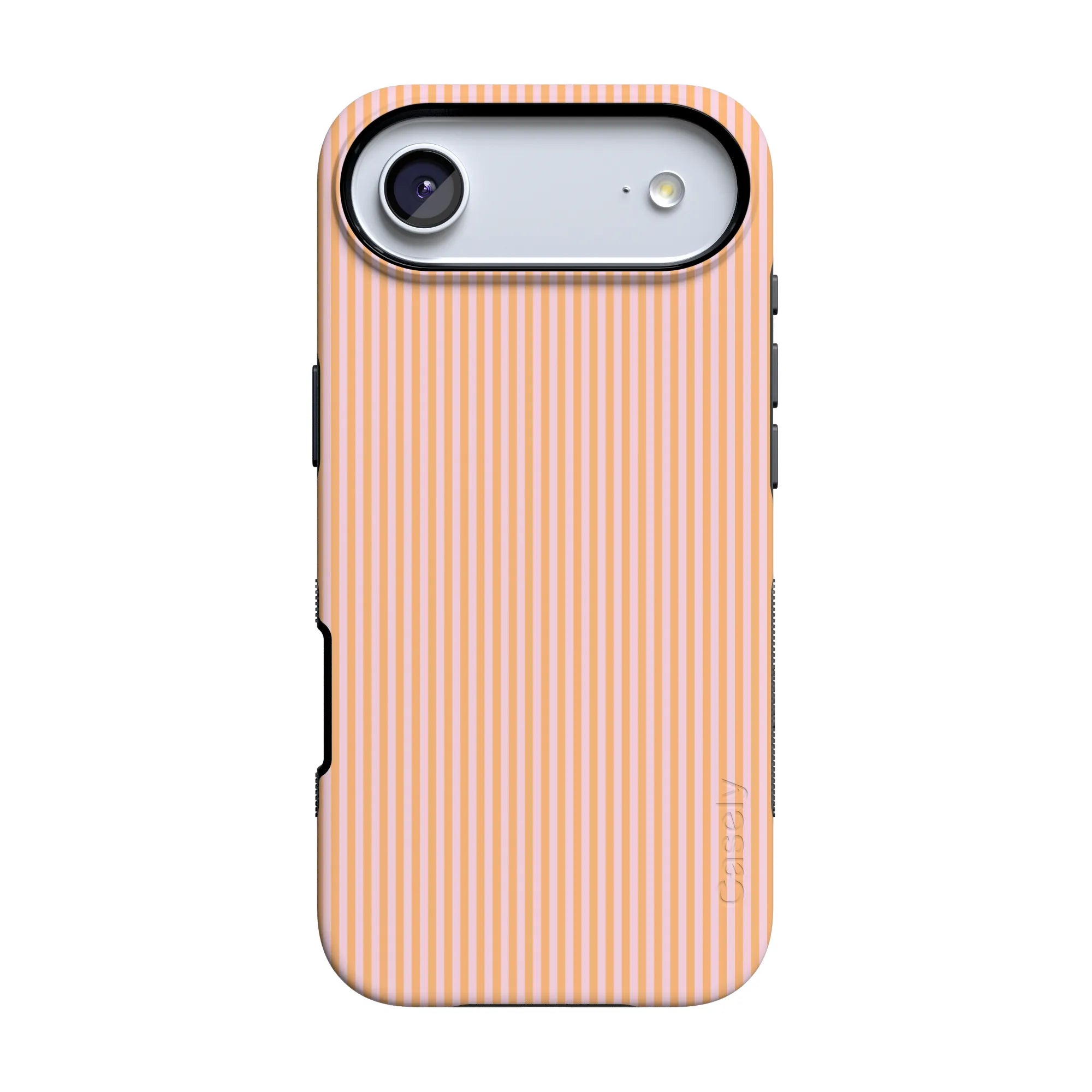 Stripes and the City | Orange & Pink Pinstripe Case