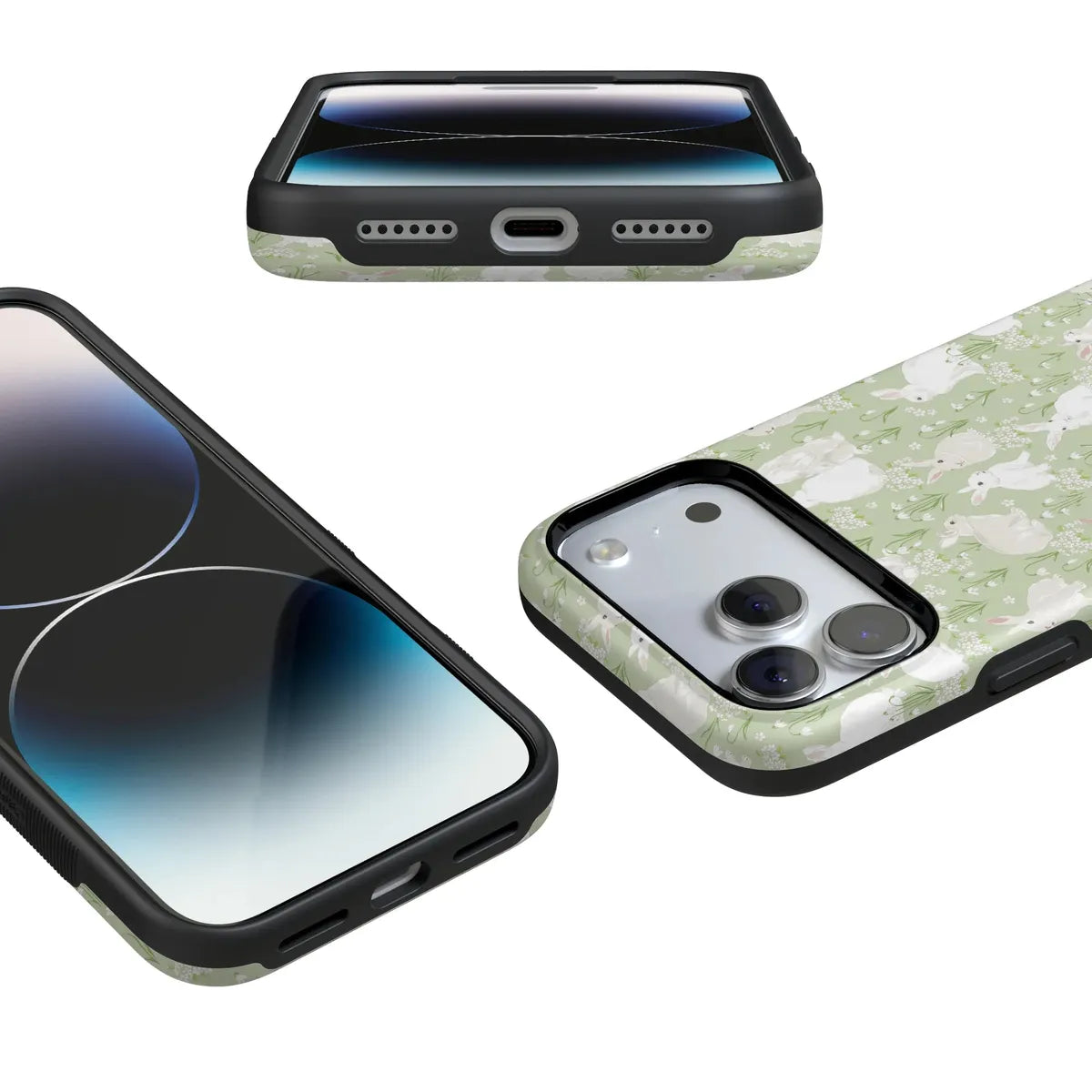Hop to it | Green Bunny Case