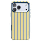 Coastline Stripes | Blue & Yellow Case