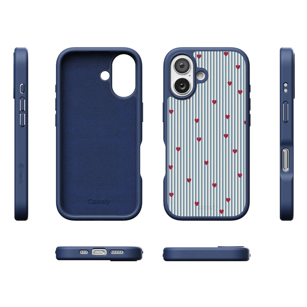 Love Lines | Blue Stripes Case