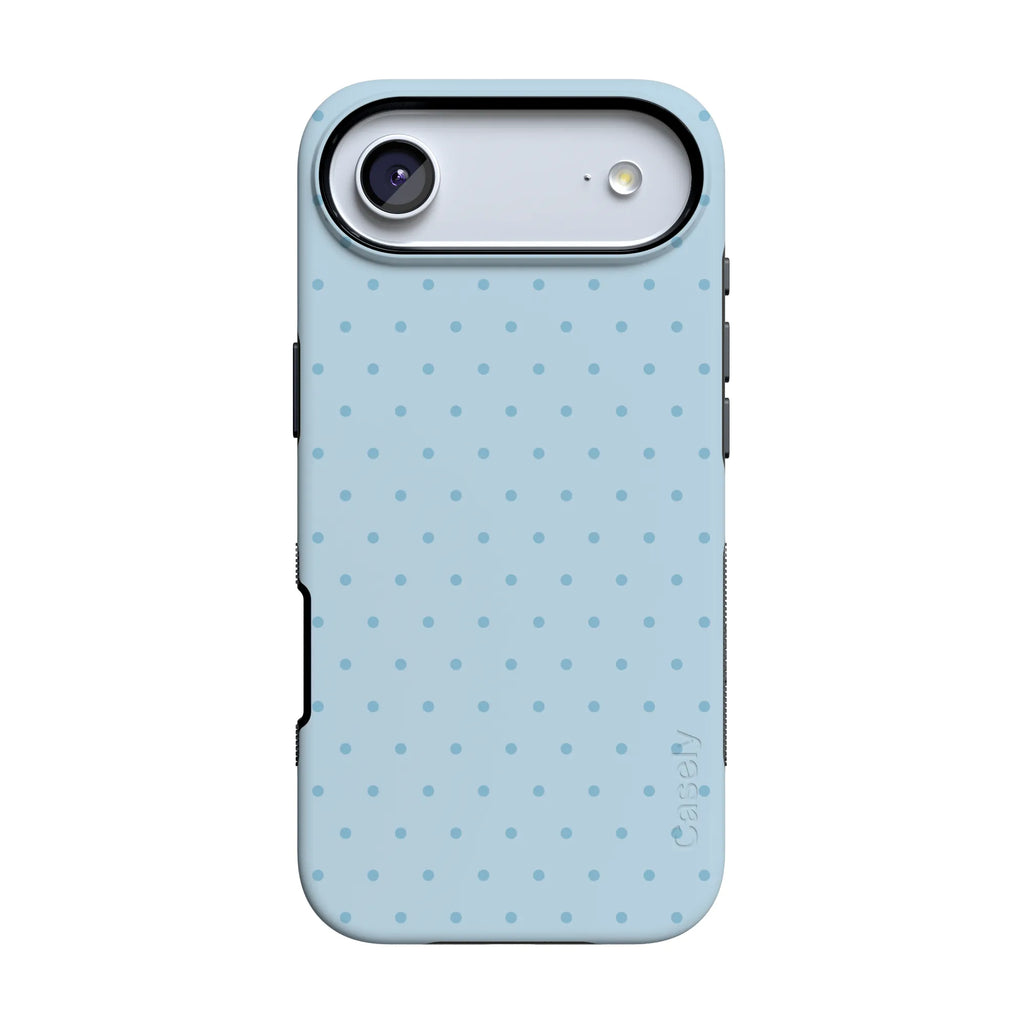 On the Dot | Blue Monochrome Polka Dot Case