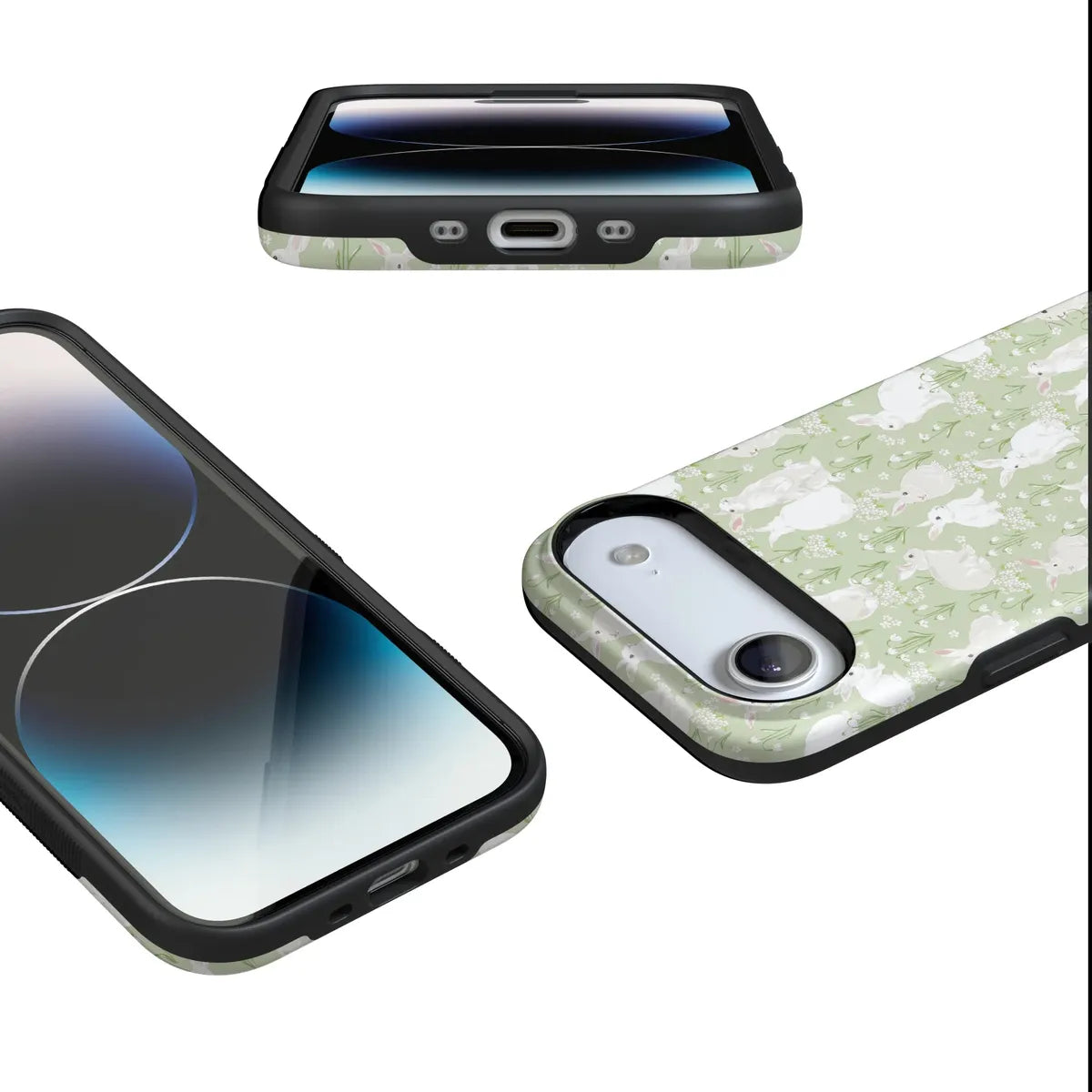 Hop to it | Green Bunny Case