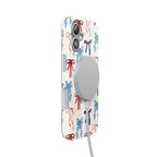 American Girlie | Red White & Blue Bows Case