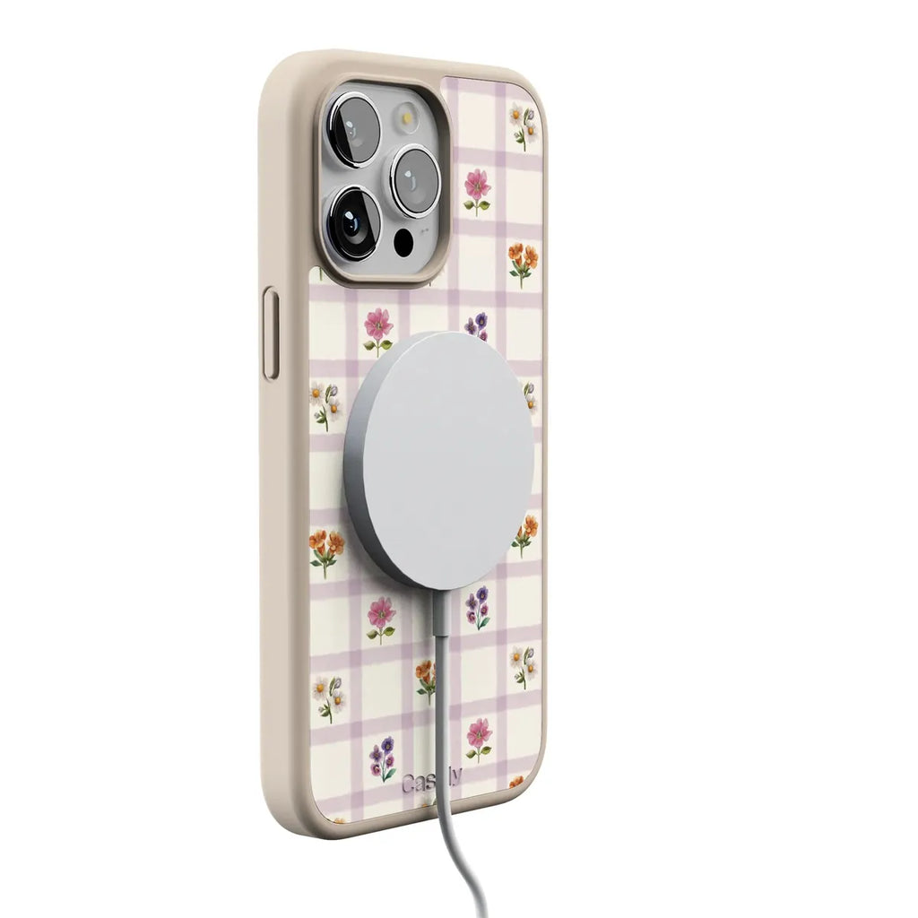 Meadow Check | Floral Gingham Case