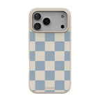 Fit Check | Light Blue Checkerboard Case