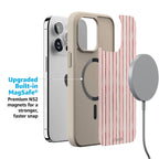 Pretty in Pastel | Blush Stripes Case