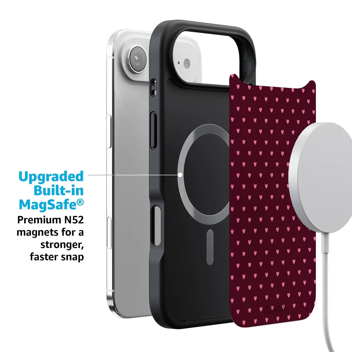 Heart Noir | Tiny Hearts Case