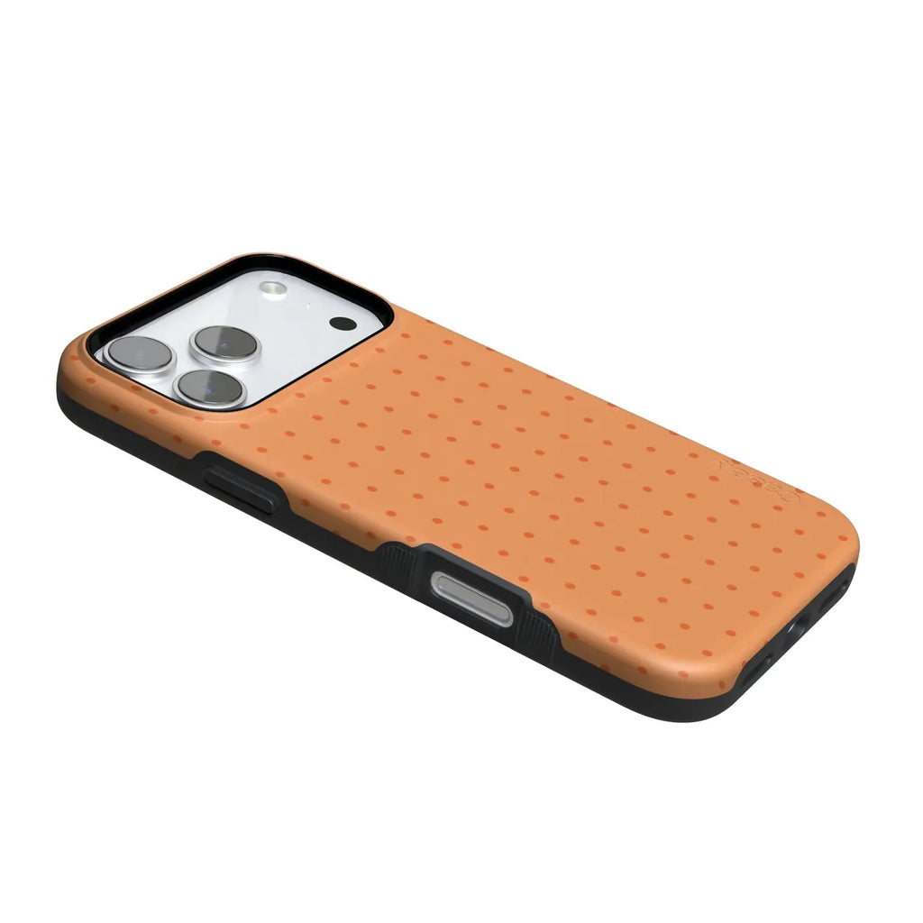 On the Dot | Orange Polka Dot Case
